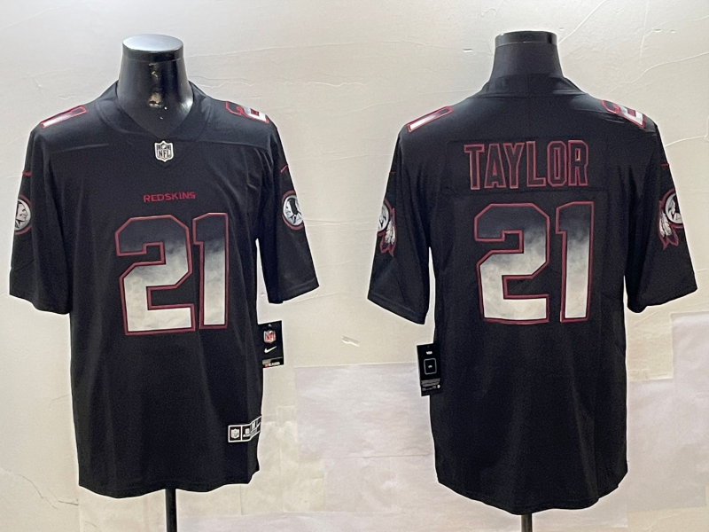 Men's Washington Commanders Sean Taylor #21 Black Jersey